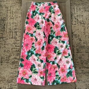 The Sang Wide Leg Pleated Pants